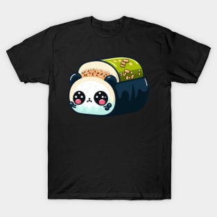 Sushi Panda Kawaii T-Shirt